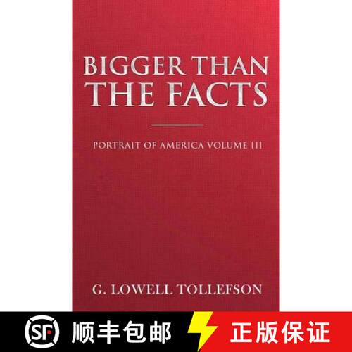 【3-4周达】Bigger Than The Facts: Portrait of America Volume III [9780998349800]
