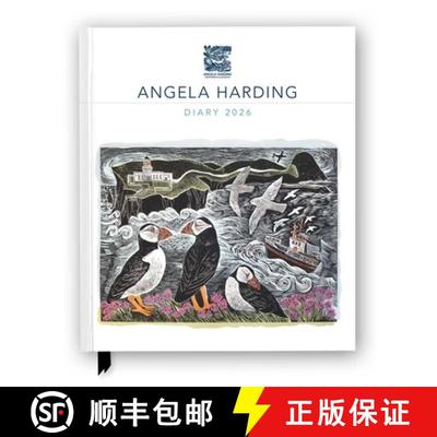 【3-4周达】Angela Harding 2026 Desk Diary Planner - Week to View, Illustrated Throughout [9781835624579]