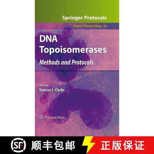 【3-4周达】精装 DNA Topoisomerases: Methods and Protocols [9781607613398]