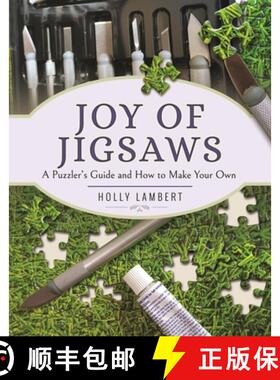 【3-4周达】Joy of Jigsaws: A Puzzler's Guide and How to Make Your Own [9781526771421]