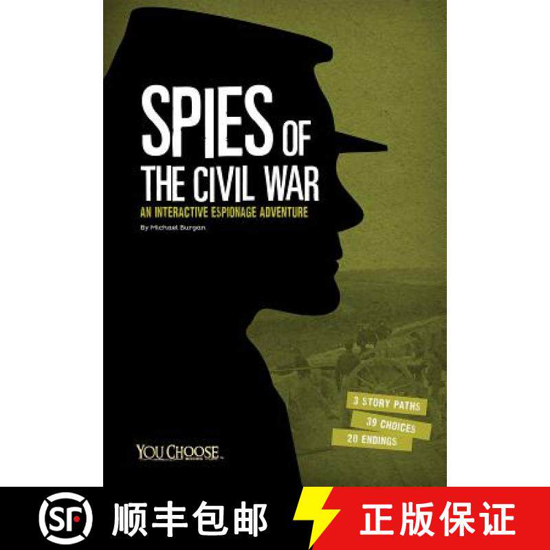 预订 Spies of the Civil War: An Interactive Espionage Adventure [9781491458594]