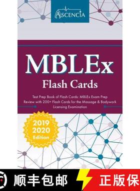 【3-4周达】MBLEx Test Prep Book of Flash Cards: MBLEx Exam Prep Review with 200+ Flashcards for the M... [9781635303759]