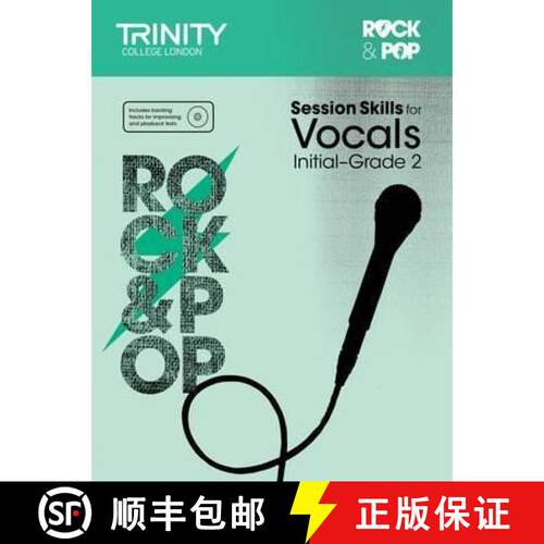 【3-4周达】Session Skills for Vocals Initial-Grade 2 [9780857364098]