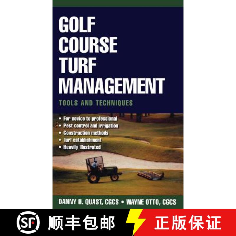 【3-4周达】Golf Course Turf Management: Tools and Techniques [9780071410076]
