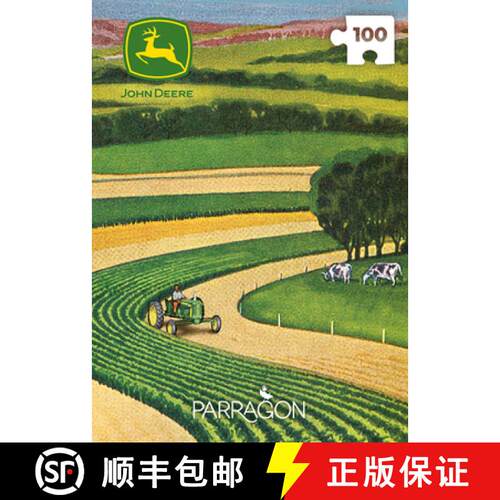 【3-4周达】Vintage John Deere 100 Piece Puzzle [9798890193247]