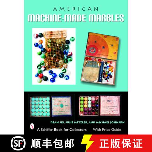 【3-4周达】American Machine-Made Marbles [9780764324642]