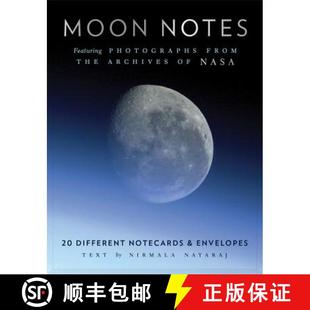 Cool 9781452174907 Moon Gifts Photography Themed 4周达 Notes Notecards NASA