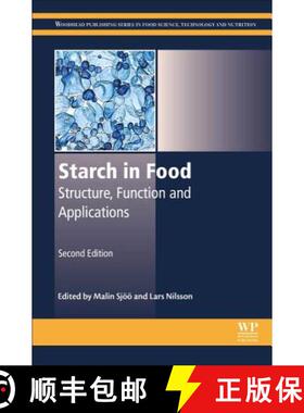 【3-4周达】Starch in Food: Structure, Function and Applications [9780081008683]