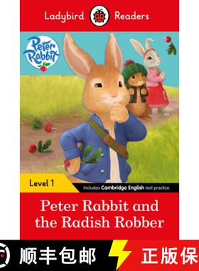 【3-4周达】Ladybird Readers Level 1 - Peter Rabbit - Peter Rabbit and the Radish Robber (ELT Graded R... [9780241297421]
