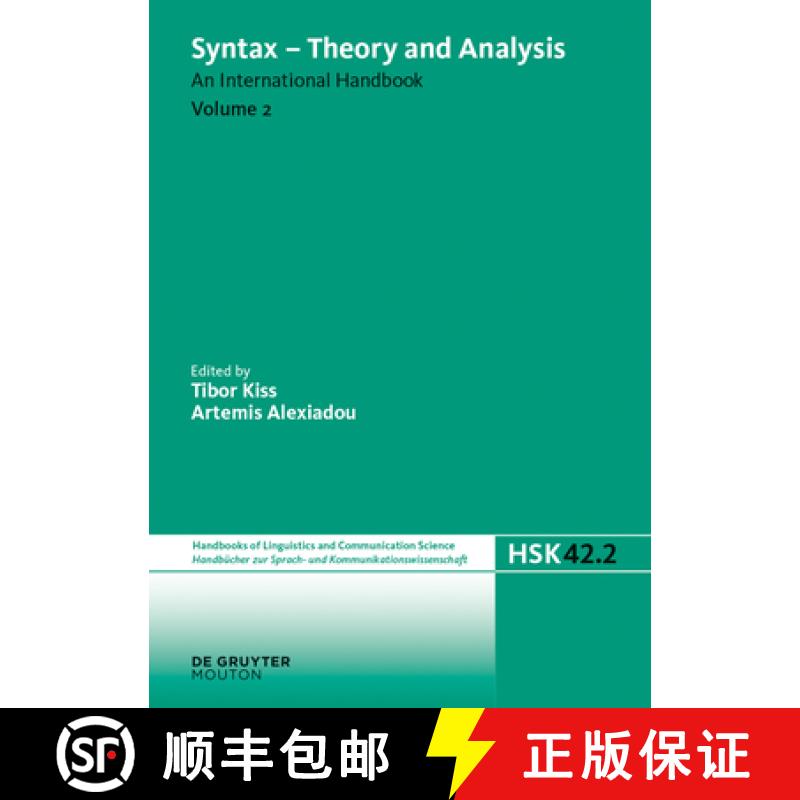 预订 Syntax - Theory and Analysis Handbücher zur Sprach- und Kommunikationswissenschaft / Handbooks ... [9783110358667]