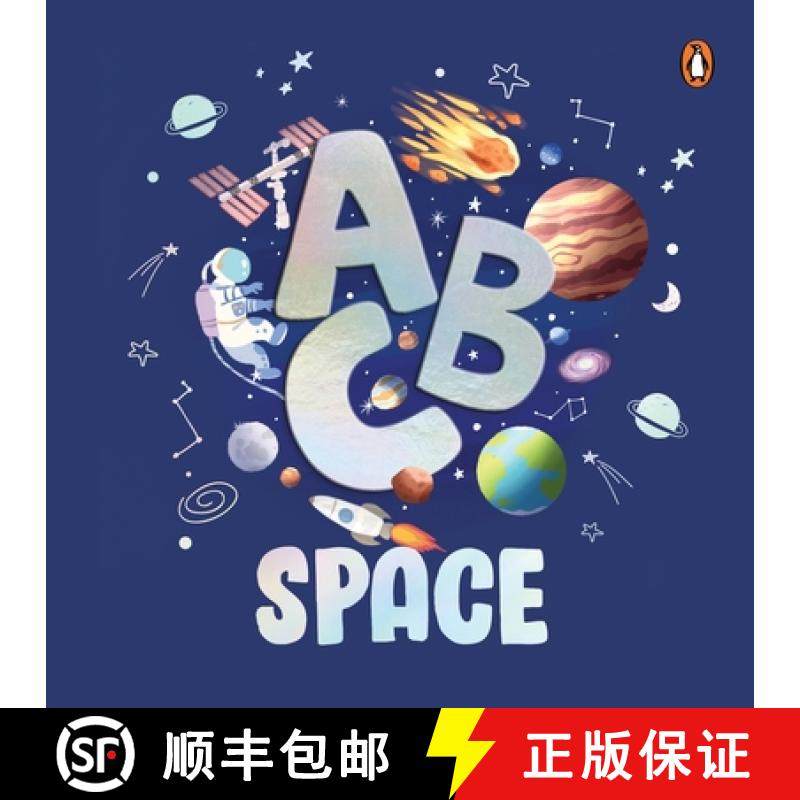 【3-4周达】ABC Space : An Engaging Illustrated Board Book | A to Z Space Exploration for Kids, Toddle... [9789815233483]