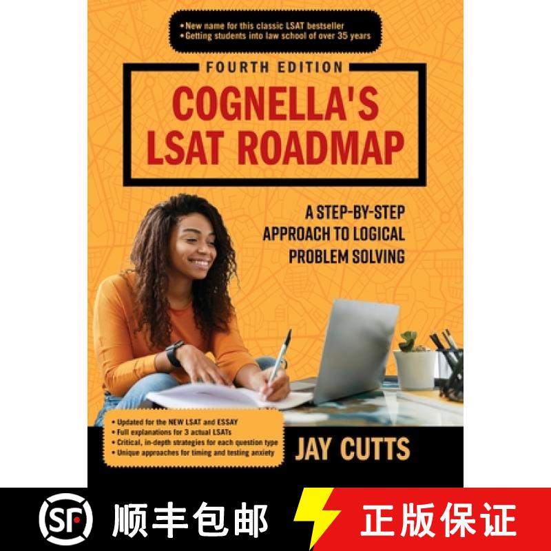 【3-4周达】Cognella's LSAT Roadmap: A Step-by-Step Approach to Logical Problem Solving [9798823344852]