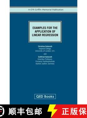 【3-4周达】Examples for the Application of Linear Regression [9781858532189]