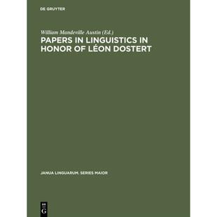 Honor 9783111290881 预订 Léon Papers Linguistics Dostert