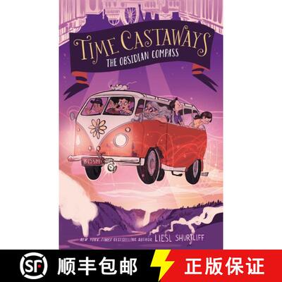 【3-4周达】Time Castaways #2: The Obsidian Compass [9780062568182]