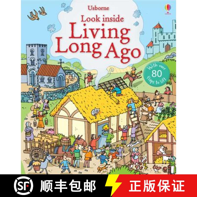 【3-4周达】Look Inside Living Long Ago [9781409556770]