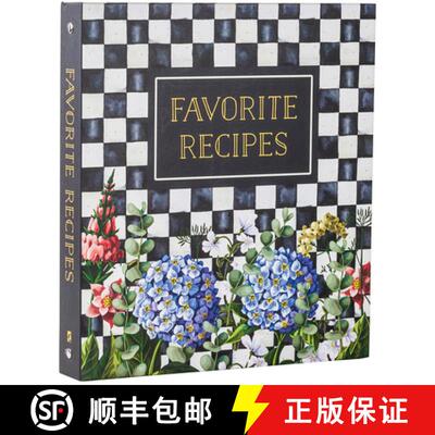 【3-4周达】精装 Deluxe Recipe Binder - Favorite Recipes (Hydrangea) - Write in Your Own Recipes [9781645586883]