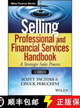 【3-4周达】Selling Professional And Financial Services Handbook + Website [Wiley金融] [9781118728147]