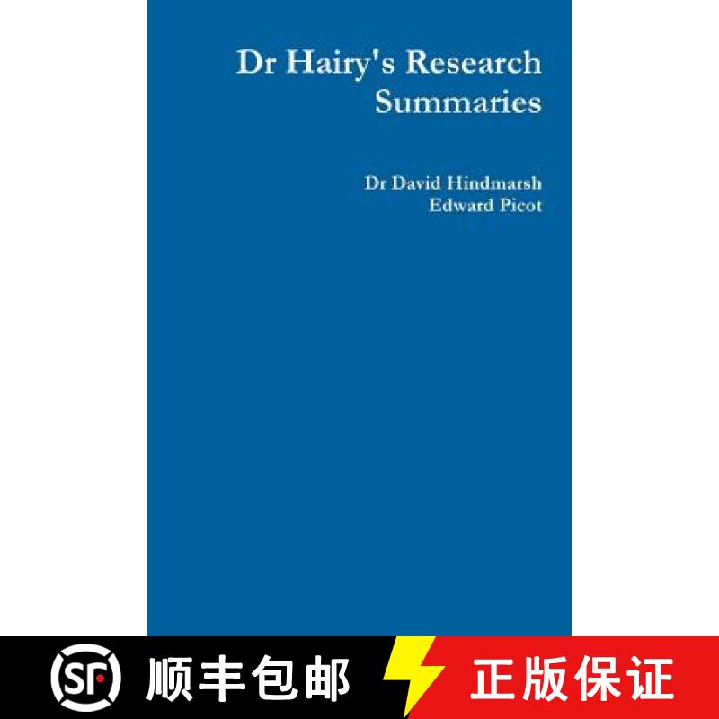 【3-4周达】Dr Hairy's Research Summaries [9781312227224]