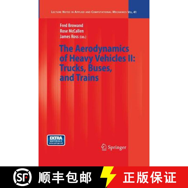 【3-4周达】The Aerodynamics of Heavy Vehicles II: Trucks, Buses, and Trains [9783642443558]