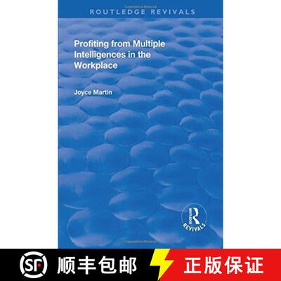 【3-4周达】精装 Profiting from Multiple Intelligences in the Workplace [9781138728882]