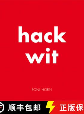 【3-4周达】Roni Horn: Hack Wit [9783869309828]