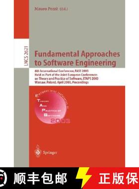 【3-4周达】Fundamental Approaches to Software Engineering: 6th International Conference, FASE 2003, H... [9783540008996]