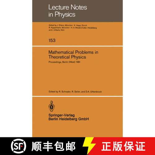 【3-4周达】Mathematical Problems in Theoretical Physics: Proceedings of the VIth International Confer... [9783540111924]