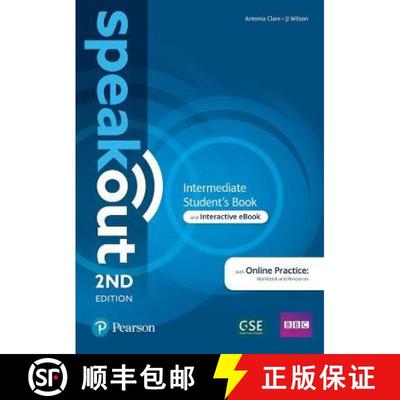 【3-4周达】Speakout 2ed Intermediate Student’s Book & Interactive eBook with MyEnglishLab & Digital ... [9781292394657]