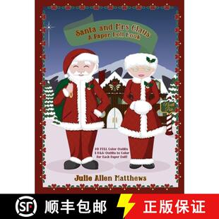 预订 Santa and Mrs Claus: A Paper Doll Book [9781329938205]