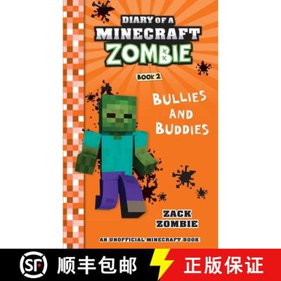 【3-4周达】Diary of a Minecraft Zombie Book 2: Bullies and Buddies [9781943330614]