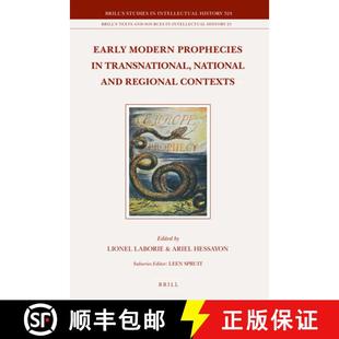 Prophecies 9789004342668 Regional Early Modern Contexts Transnational Vols. 预订 National and