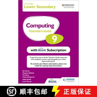 【3-4周达】Cambridge Lower Secondary Computing 9 Teacher's Guide with Boost Subscription: Hodder Educ... [9781398369818]