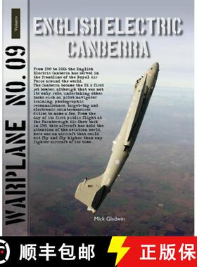 【3-4周达】Warplane 09: English Electric Canberra [9789086161690]