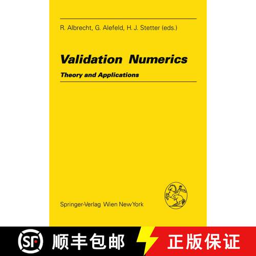 【3-4周达】Validation Numerics: Theory and Applications [9783211824511]