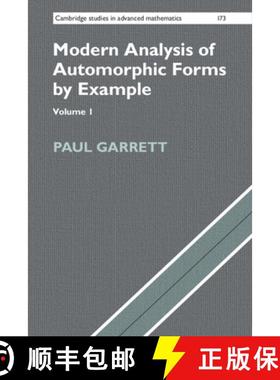 【3-4周达】CBG Modern Analysis of Automorphic Forms By Example [9781107154001]