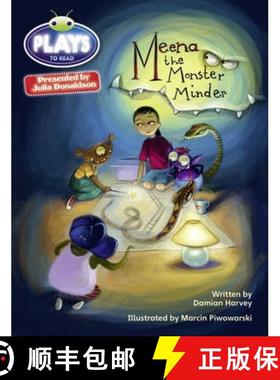 【3-4周达】Bug Club Julia Donaldson Plays Grey/3A-4C Meena the Monster Minder [9780435144159]