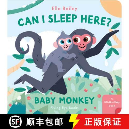 【3-4周达】Can I Sleep Here? Baby Monkey [9781838742218]