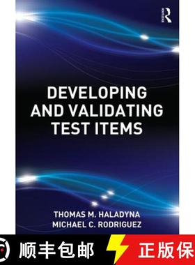 【3-4周达】Developing and Validating Test Items [9780415876056]