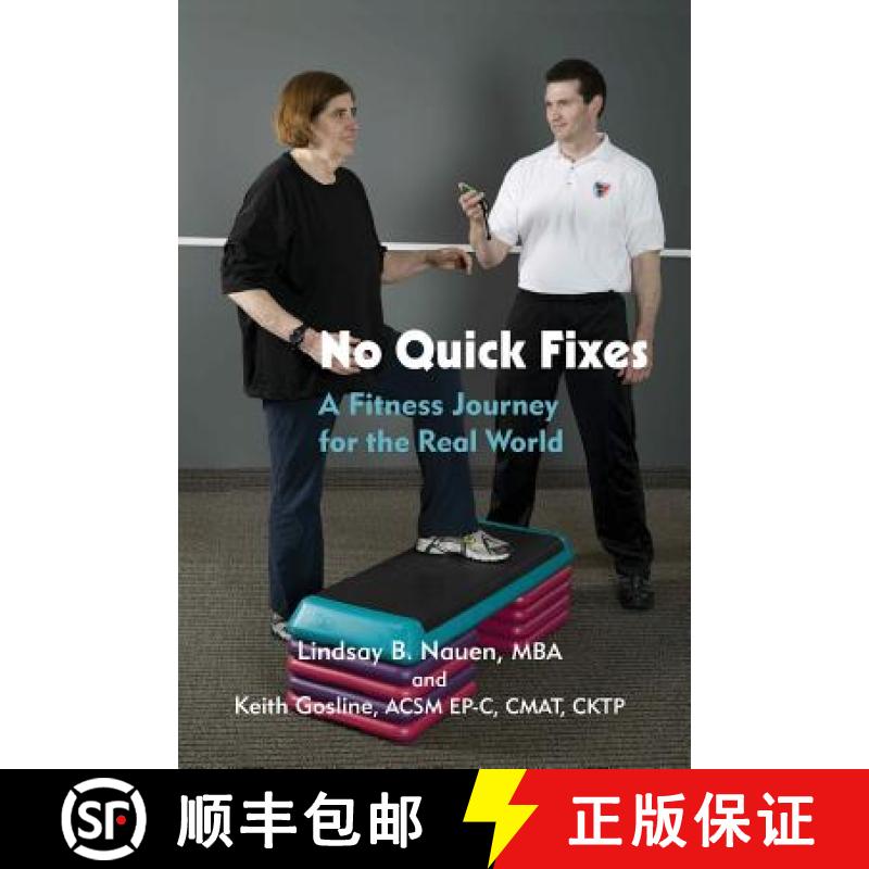 【3-4周达】No Quick Fixes: A Fitness Journey for the Real World [9780692161029]