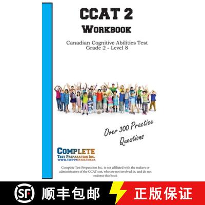 【3-4周达】CCAT 2 Workbook: Canadian Cognitive Abilities Test - Grade 2 - Level 8 [9781772454581]