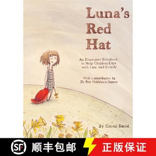 with Cope and Red Illustrated Children Hat 9781849056298 Suicide Luna 4周达 Help Loss Storybook
