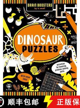 【3-4周达】Dinosaur Puzzles: Activities for Boosting Problem-Solving Skills [9781913918040]