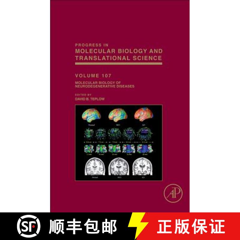 【3-4周达】Molecular Biology of Neurodegenerative Diseases: Volume 107 [9780123858832]