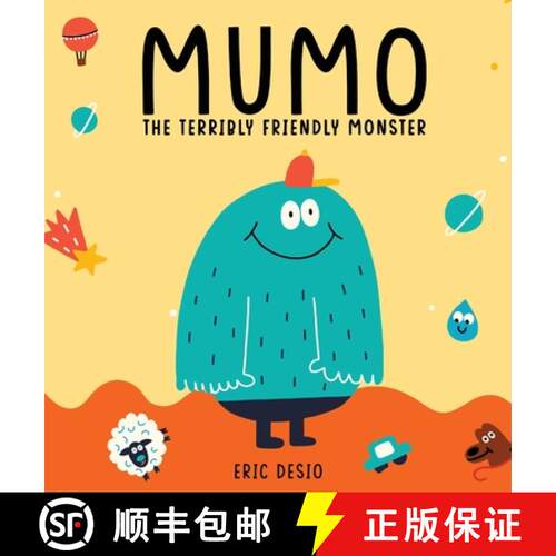 【3-4周达】精装 Mumo - The Terribly Friendly Monster [9781952637483]
