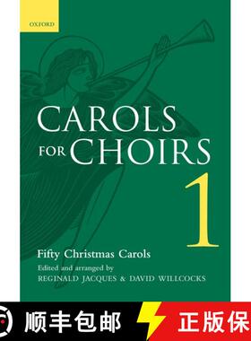 【3-4周达】Carols for Choirs 1: Vocal score (Vocal score) (Vocal score) [9780193532229]