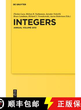 预订 Integers : Annual Volume 2013 [9783110298116]