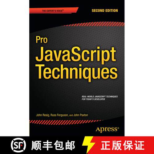 【3-4周达】Pro JavaScript Techniques : Second Edition (2nd ed.) [9781430263913]