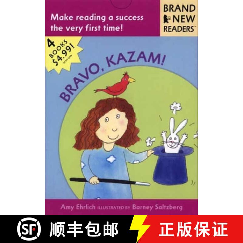 【3-4周达】Bravo, Kazam!: Brand New Readers [9780763613167]
