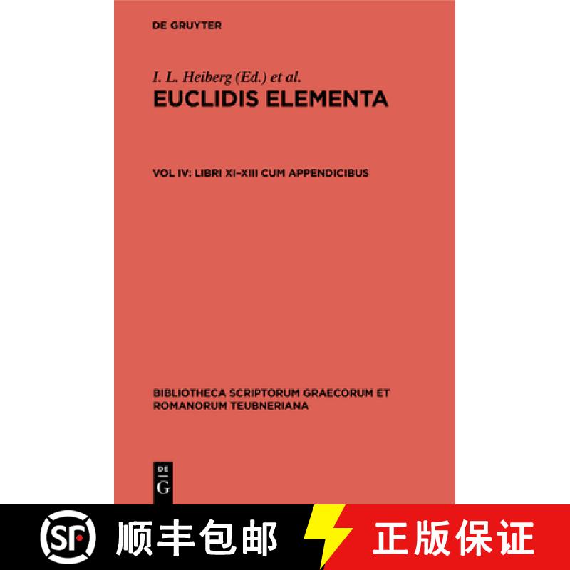 【2-3周达】Libri XI-XIII Cum Appendicibus [9783112423295]